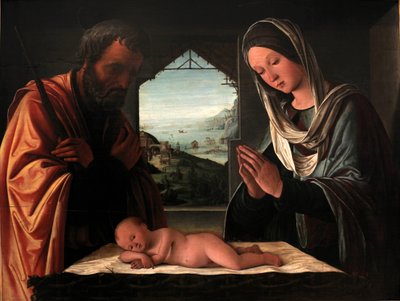 Nativity by Lorenzo Costa